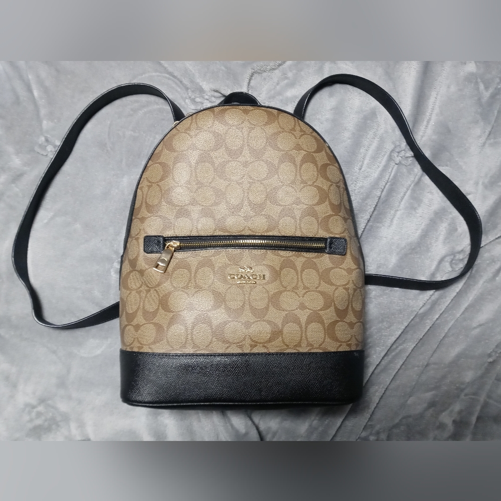 Coach backpack and wallet
